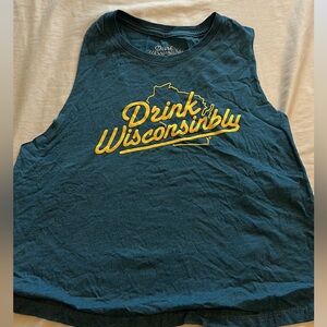 Drink Wisconsinbly tank.